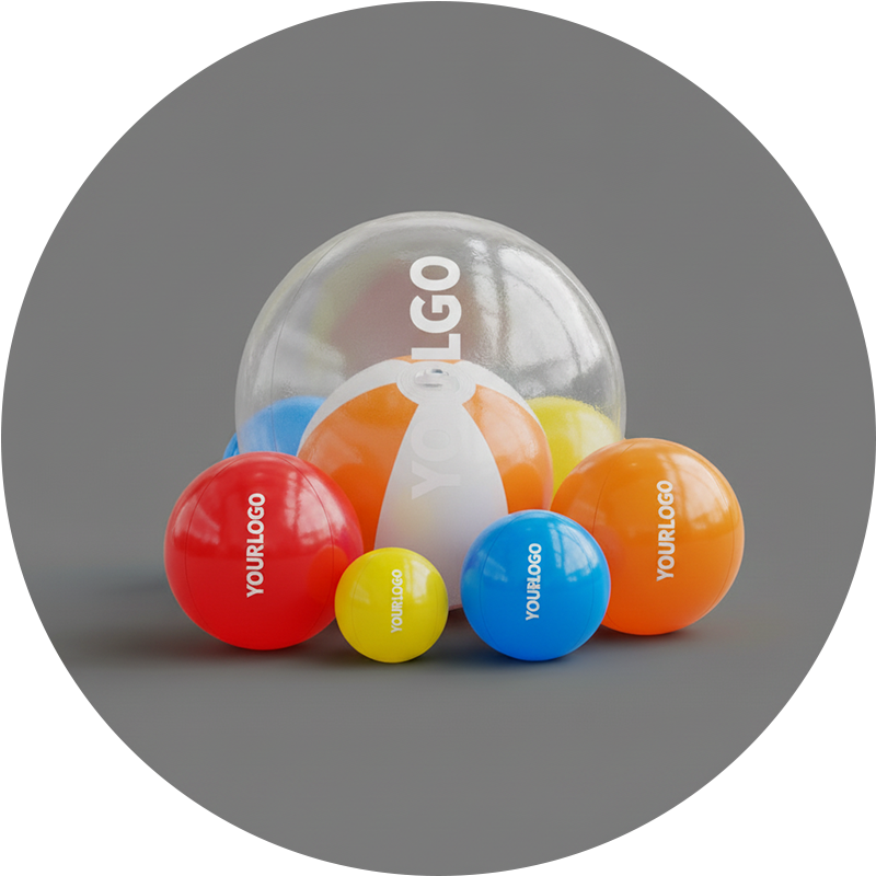 	Custom Logo Beach Balls