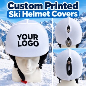 Custom Printed Ski Helmet Cover